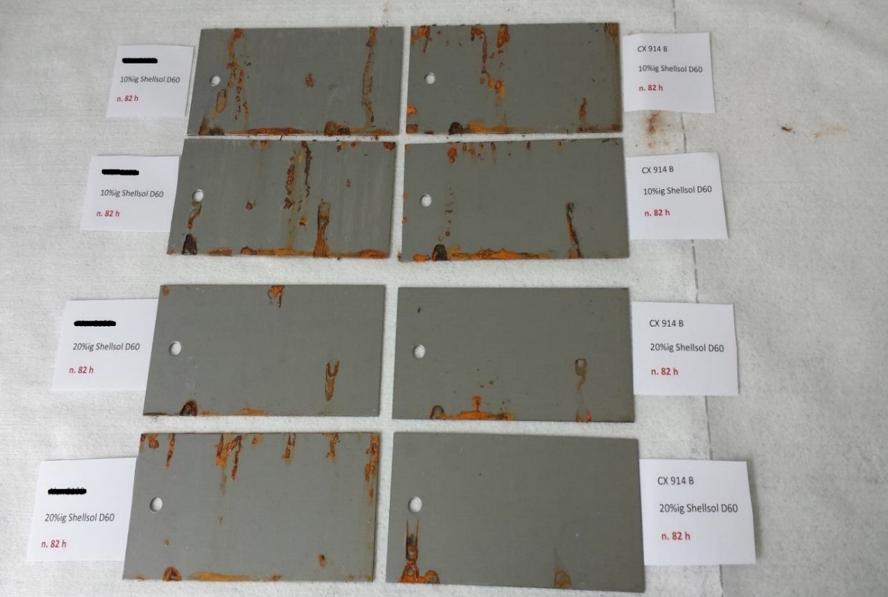 路博潤Alox 2100與CX 914B的測試對比圖